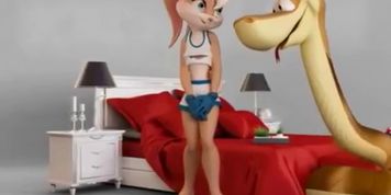 Kaa Devours Lola Bunny (Yulia Blondy)