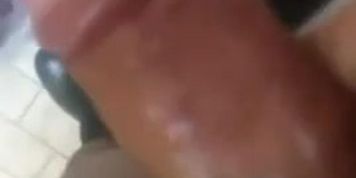 cumming in the toilet