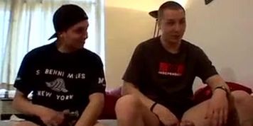 Horny boys love to touch feet  and jerk until he cums