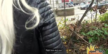 SLOPPY HEAD IN PUBLIC BEFORE SOPHIE GETS FUCKED (Gino Gemelli, Sophie Logan)