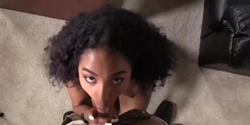 18yo Curly Haired Annette Gets Her Tight Back Door Banged! (Brixley Benz)