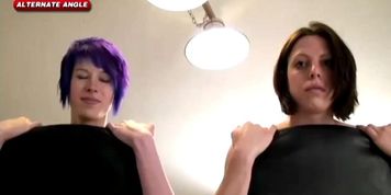 Lila and Veronica exposed for an imbarassing rough spanking