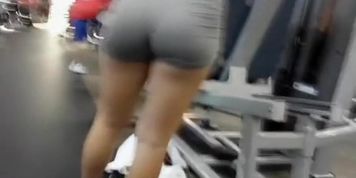 Gym girls spied during their workout