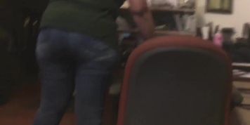 WIFEY ASS IN TIGHT JEANS