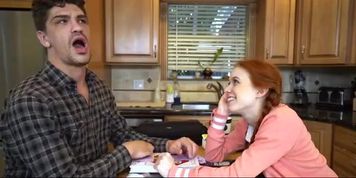 Post Class Seduction By A Red Head p1. (Dolly Little)