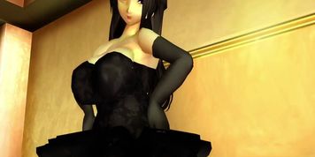 Kujira - MMD Sexy Girl Farting on boy&rsquo;s face