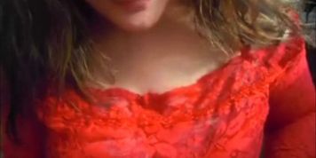 BBW MILF with a gushing pussy