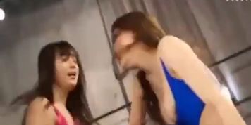 Japanese Lesbian wrestling women 2