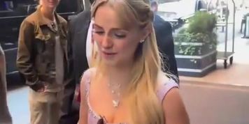 Mckenna Grace Sexy Scene  in Mckenna Grace Sexy In More From The Hunger Games: Sunrise On The Reaping Press Tour AND Signing In 
