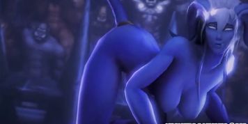Big cock orcs fucking hard at elf wet pussy