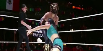 Men dominating women in the wrestling ring 30