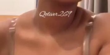 Oasi Das (IG:@black.bubble28) desi bengali HOT striptease and tits massage