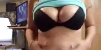 Sexy girl chubby belly play