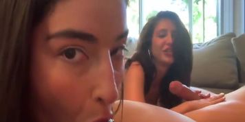 Ricky and his boy get invited by 2 girls to screw them (multiple angles) (Emily Willis, Ricky Boy)