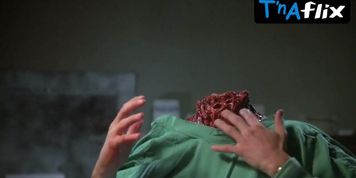 Barbara Crampton Breasts Scene  in Re-Animator