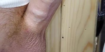 GINGER - 18 Year Old Hung Twink Back For Another Gloryhole Blowjob 