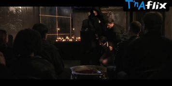 Mary Cazes Breasts,  Bush Scene  in Baphomet (Full Frontal)