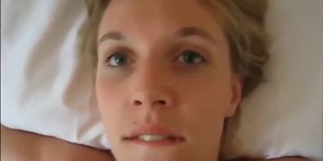 Cute Blode Anal Surprise
