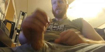 Hot Red Head big cum explosion