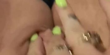 Touching myself for the third time today! Fucking horny