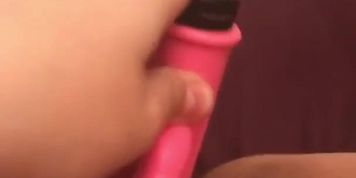 Mew masturbating with toy