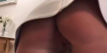 showing pussy on camera !!!