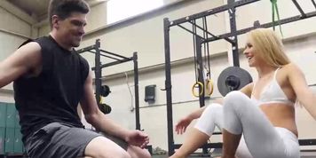 gym slut lilly ford gets unexpected workout homemade big cock ebony celebrities