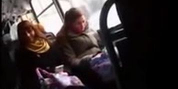 Cock Flash To Curious Girl On Bus