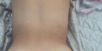 skinny teen Latina loves backshots pov