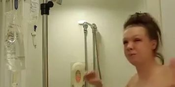 Hospital shower Time!