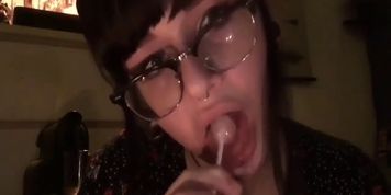 ASMR Lollipop Sucking