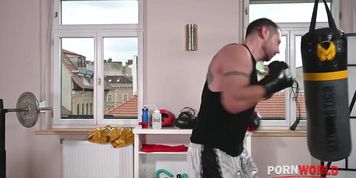 {RECENT} Venera Maxima Turns Boxing Lesson Into A DP Workout With 2 Studs GP2780 22 09 2023