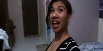 Filipina babe Ladyhoney fucked in her tight ass and a facial