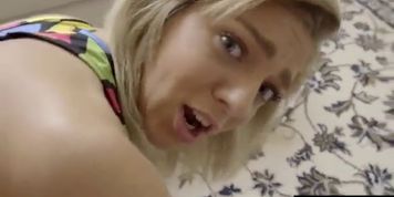 Brother cums in sis -  teen creampie surprise