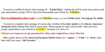 65th Russian, European & American Web Models (Promo)