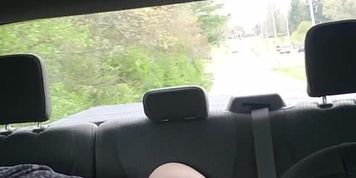 Wife fucking a BBC she met  online while I drive them around. 