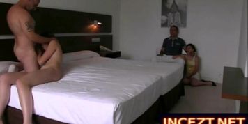 Spanish Dad And Daughter And Stepmom - Bruno Y Maria - 1