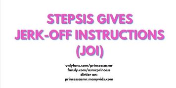 Stepsister Gives Joi (Erotic Audio)
