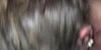White girl sucking BBC For the first time 