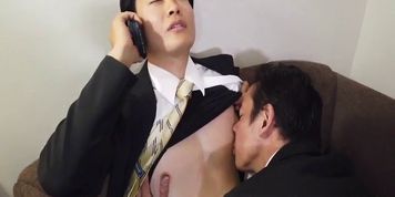 STRAIGHT JAPANESE OFFICE WORKER GUY GOT FUCKED PART 1