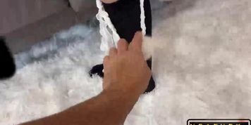 Guy Roughly Fucks Big Ass Stepsis With Huge Dildo To Orgasm