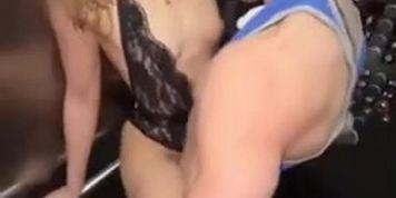 Bronwin Aurora Elevator Threesome Video Leaked (Sweet Paige)
