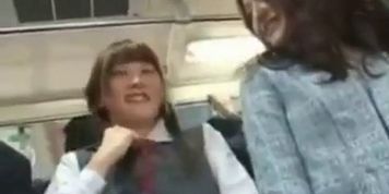 Asian milf pussy play on train part 1