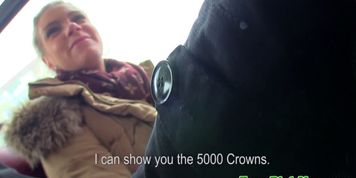 Pickedup busty eurobabe doggystyle fucked
