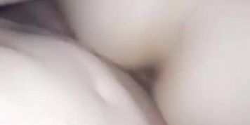 Thick white bitch takes my 9 inch long dick