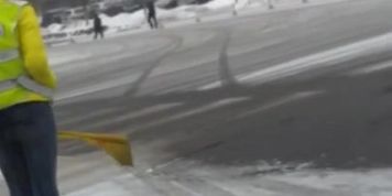 piss on street woman
