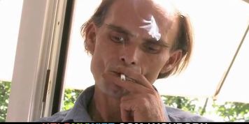 Old fart got cuckolded