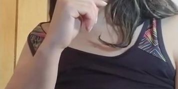 Chubby webcam big boobs milf masturbate and big ass tease