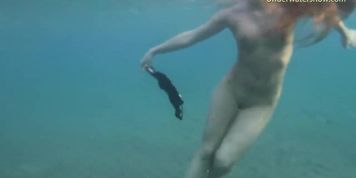 Underwater deep sea adventures naked