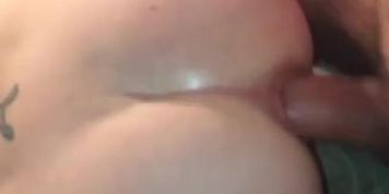 Amateur anal gapes and grips